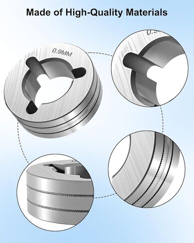 2 Pcs Drive Rolls Fit for VK-Groove 0.035" Miller Millermatic SuitCase 200 210 212 251 DVI Pulser Vintage in Saudi Arabia