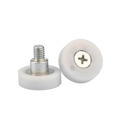 1pc for TOK Japan POM Plastic Bearing Flat Pulley M6 Threaded Screw DR-B Roller DR22 Showcase DR-19 Drawer Guide Wheel(DR-19-B1) in Saudi Arabia