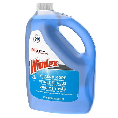 منظف ​​الزجاج والأسطح من وينديكس، 1 جالون. زجاجة in Kuwait