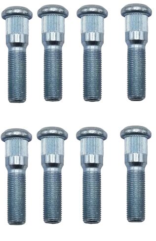 8 مسامير للعجلات، 9/16-18 خيط، 2.5 بوصة طول، 0.69 بوصة قطر الشريحة in Kuwait