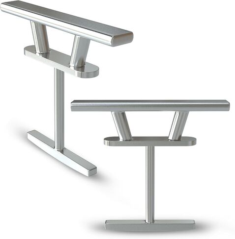 WAVESRX LockNDock™ Portable Docking Cleat for PWC & Small Craft | 316 Stainless Steel Temporary Boat Cleats 4 inch, Twist-to-Lock, Tool-Free,No-Drill Dock Rope Cleat in Kuwait