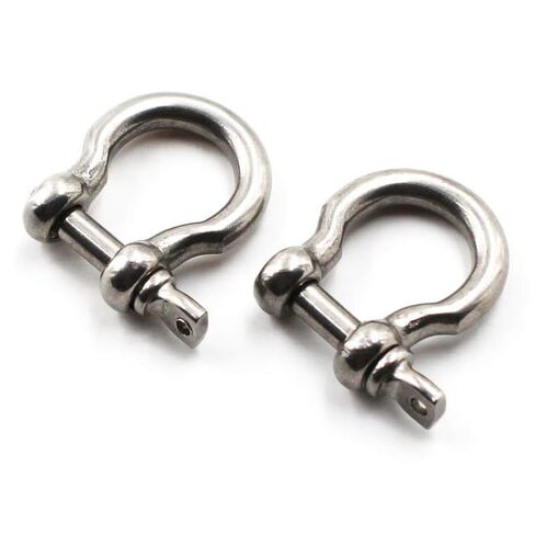 YAMASO 4 Pcs 1/4 Inch Screw Pin Anchor Shackle, for Traction Steel Wire, 6 mm in Kuwait