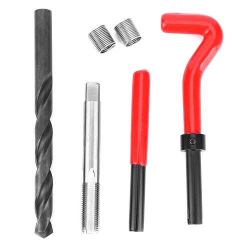 Thread Repair Kit, 17Pcs M11 x 1.25 Drill Helicoil Repair Kit 2D Female Thread Repairing Accessory Assortment Kit in Saudi Arabia