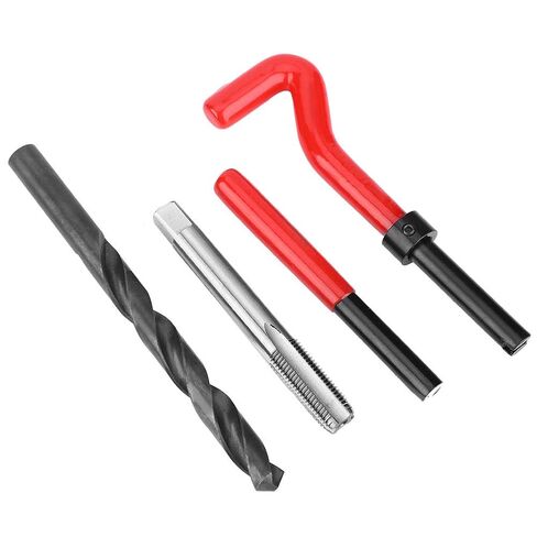 Thread Repair Kit, 17Pcs M11 x 1.25 Drill Helicoil Repair Kit 2D Female Thread Repairing Accessory Assortment Kit in Saudi Arabia