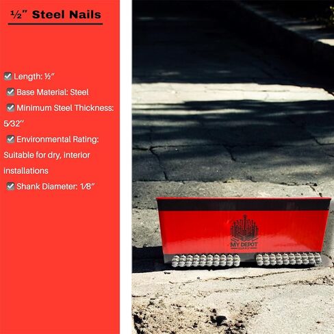 BX3 ½″ Steel Nails For Hilti BX3-1,000 X-S B3 MX STEEL NAILS Compatible in Saudi Arabia