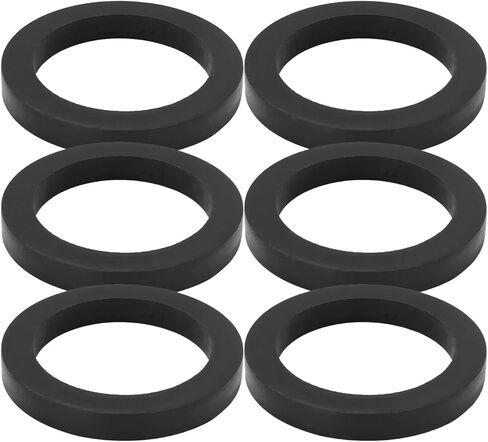 Replacement Gaskets for 1-1/2" Cam and Groove Fittings, Cam Lock Hose Sealfor Buna-N, 6 Pack in Saudi Arabia