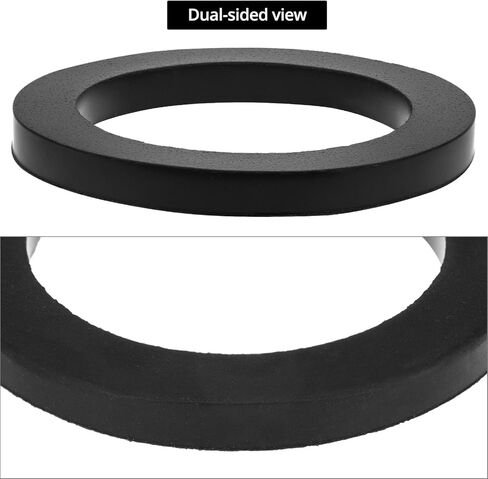 QWORK 2" Camlock Gasket Fitting - 10 Pack Rubber Cam Lock Hose Seal Washers for Female Cam and Groove Couplings in Saudi Arabia