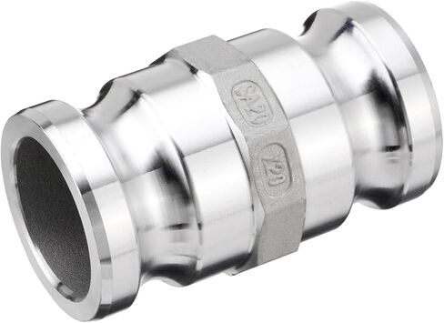 AA3030 Aluminum Type AA Cam and Groove Spool Adapter, 3" Male Camlock x 3" Male Camlock, 125PSI, Aluminum Material (CAM-30-AA-AL) in Saudi Arabia