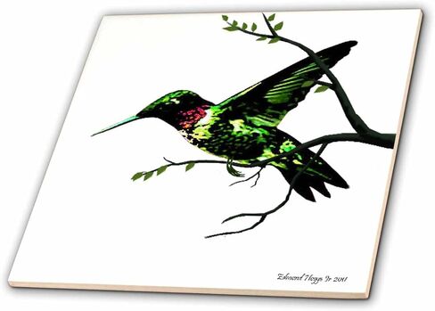 بلاط سيراميك 3dRose ct_21809_2 Hummingbird Highway I، 6 بوصة in Kuwait