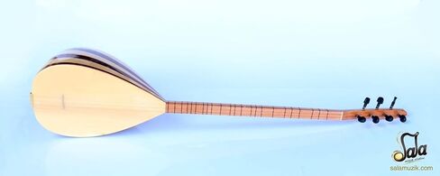 تركي طويل العنق من الماهوجني والقيقب Baglama Saz للبيع CSL-113 in Kuwait