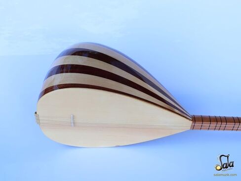 تركي طويل العنق من الماهوجني والقيقب Baglama Saz للبيع CSL-113 in Kuwait