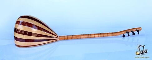 تركي طويل العنق من الماهوجني والقيقب Baglama Saz للبيع CSL-113 in Kuwait