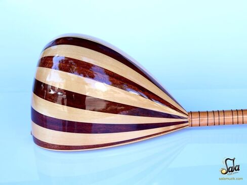 تركي طويل العنق من الماهوجني والقيقب Baglama Saz للبيع CSL-113 in Kuwait
