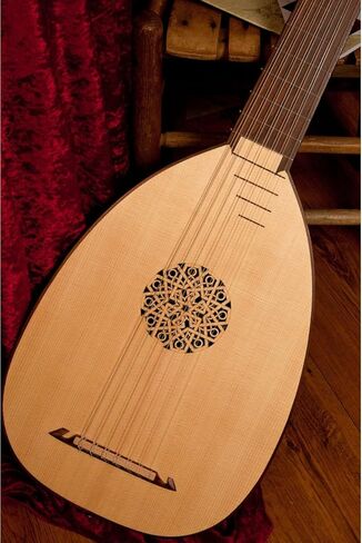 Roosebeck Deluxe 7-Course Lute w/Gig Bag in Saudi Arabia