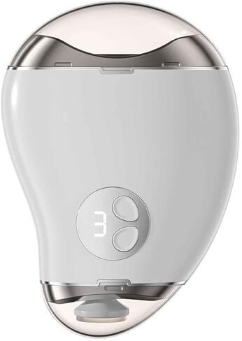 Automatic Nail Clippers Electric Nail Clipper Grinder 2-in-1 Rechargeable Type-C Three-Speed Light Multicolor(Purple) in Kuwait