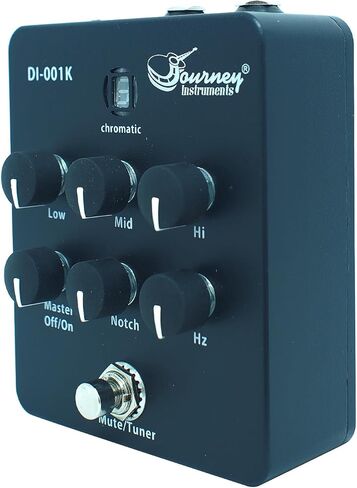 Journey Instruments DI-001K Acoustic DI Preamp - قابل للشحن، تحكم محمول في النغمة مع مخرجات مزدوجة وموالف مدمج in Kuwait