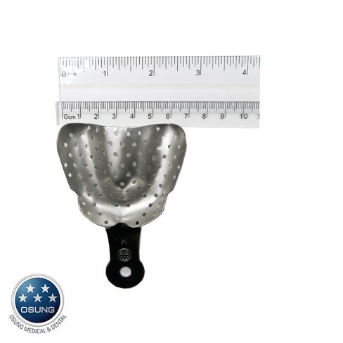 Dental Impression Tray, Edentulous, S.S., M Upper in Saudi Arabia