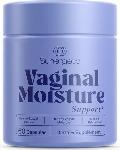 كبسولات ممتازة لدعم رطوبة المهبل - رطوبة المهبل والمزاج، والوظيفة الجنسية، والاسترخاء، وجفاف المهبل، والعافية الأنثوية والحميمية، KSM 66 أشواغاندا، الدردار الزلق والماكا - 60 كبسولة in Kuwait