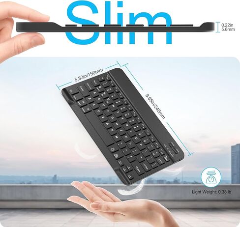 KVAGO iPad Pro 13 inch Case 2024 with Keyboard, Magnetic Bluetooth Wireless Keyboard Case, Auto Wake/Sleep, Slim Folio Cover with Pencil Holder for iPad Pro 13 inch M4, Adjustable Angles, Light Pink in Kuwait