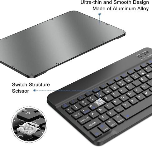 KVAGO iPad Pro 13 inch Case 2024 with Keyboard, Magnetic Bluetooth Wireless Keyboard Case, Auto Wake/Sleep, Slim Folio Cover with Pencil Holder for iPad Pro 13 inch M4, Adjustable Angles, Light Pink in Kuwait