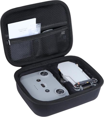 Storage Case Compatible with DJI Mini 4K Drone Accessories, with Propeller Protectors and Control Stick Cover (Black) in Saudi Arabia