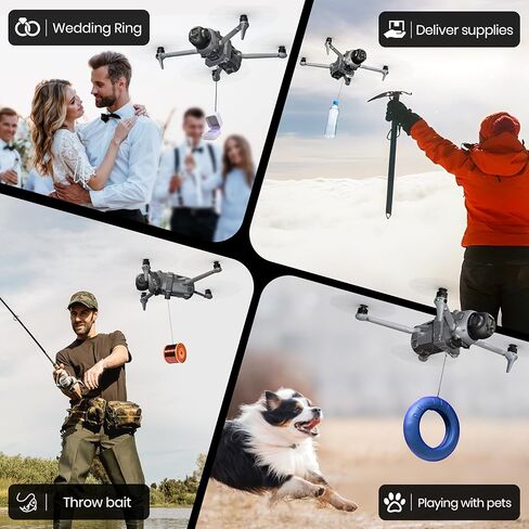 نظام إسقاط الطائرة بدون طيار لـ DJI Mavic 4 Pro، جهاز تحرير الحمولة/التوصيل/النقل لملحقات DJI Mavic 4 Pro in Kuwait