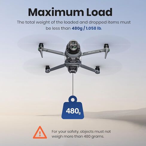 نظام إسقاط الطائرة بدون طيار لـ DJI Mavic 4 Pro، جهاز تحرير الحمولة/التوصيل/النقل لملحقات DJI Mavic 4 Pro in Kuwait