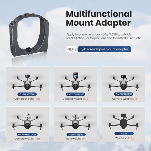 نظام إسقاط الطائرة بدون طيار لـ DJI Mavic 4 Pro، جهاز تحرير الحمولة/التوصيل/النقل لملحقات DJI Mavic 4 Pro in Kuwait