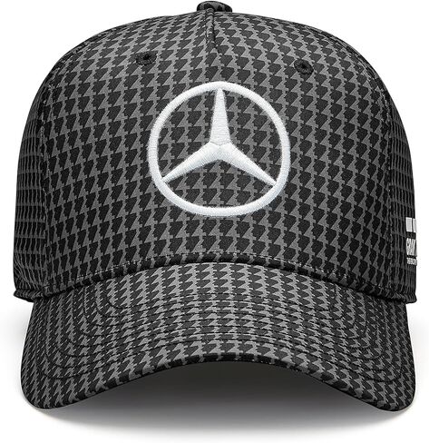 Mercedes AMG Petronas Formula One Team - Kids 2023 Lewis Hamilton Driver Hat - White - Size: One size in Kuwait