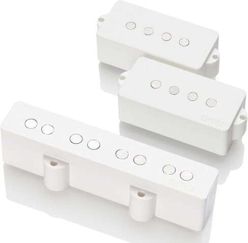 EMG GZR-PJHZ Geezer Butler PJ Bass Pickup Set, White in Saudi Arabia