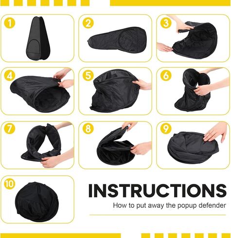 6 Pcs Basketball Blocker Pop Up Defender with Sand Bags Cone Blocking Dummy Training Mannequin Soccer and Basketball Defender Dummy Practice Equipment for Defence Training Drills in Saudi Arabia