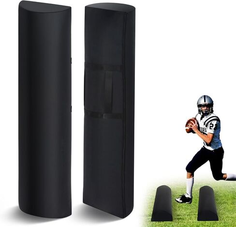 Football Step Over Dummy PU Football Tackling Dummy with Heavy Duty Handles Athletic Agility Tackling Dummies Waterproof Training Equipment for Footwork Drills Sports Training Kickboxing Practice in Kuwait