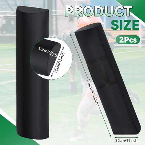 Football Step Over Dummy PU Football Tackling Dummy with Heavy Duty Handles Athletic Agility Tackling Dummies Waterproof Training Equipment for Footwork Drills Sports Training Kickboxing Practice in Kuwait