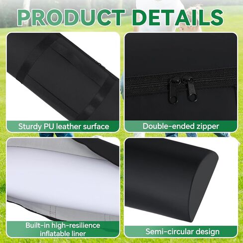 Football Step Over Dummy PU Football Tackling Dummy with Heavy Duty Handles Athletic Agility Tackling Dummies Waterproof Training Equipment for Footwork Drills Sports Training Kickboxing Practice in Kuwait