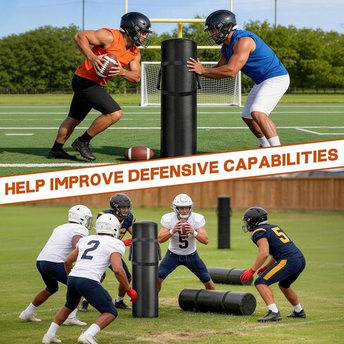 دمى معالجة مقاس 12 * 48 بوصة لمعدات كرة القدم مع رغوة عالية الكثافة ومقابض كرة القدم للفنون القتالية وكرة السلة ومثاقب الاتصال in Kuwait