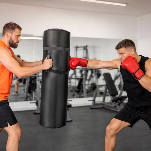 دمى معالجة مقاس 12 * 48 بوصة لمعدات كرة القدم مع رغوة عالية الكثافة ومقابض كرة القدم للفنون القتالية وكرة السلة ومثاقب الاتصال in Kuwait