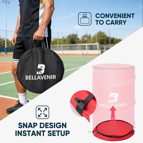 BELLAVENIR 4-Pack Pop Up Defender Dummy, Portable Foldable Training Equipment for Basketball, Football, Soccer Sports Blocking Drills Equipment in Saudi Arabia