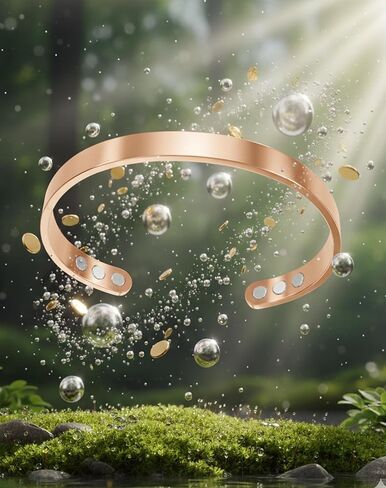 Kalm Bracelet Menopause: Your Natural Menopause Solution, Bracelet for Menopause Relief, Hot Flashes & Pain, Adjustable Bracelets for Women - Natural Hormonal Balance (Silver) in Saudi Arabia