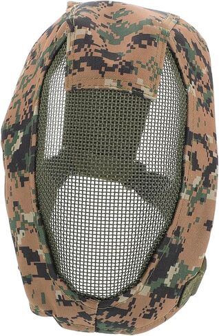 UPKOCH Punk Face Mask Full Coverage Fencing Mask Lightweight Fencing Headgear Sports Equipment in Saudi Arabia