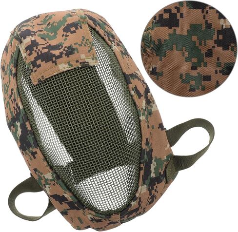 UPKOCH Punk Face Mask Full Coverage Fencing Mask Lightweight Fencing Headgear Sports Equipment in Saudi Arabia