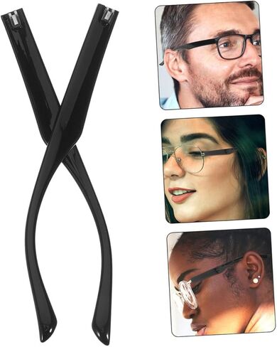 2pairs Eyeglass Replacement Arms Glasses Temple Eyeglasses Arm Replacement Material Comfortable Fit in Saudi Arabia