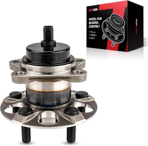 زوج Torchbeam 512209 مجموعة محمل محور العجلة الخلفية لـ 2004-2006 Scion xB، 2004-2006 Scion xA، 2000-2005 Toyota Echo Wheel Bearing 4 العروات ث/ABS in Kuwait
