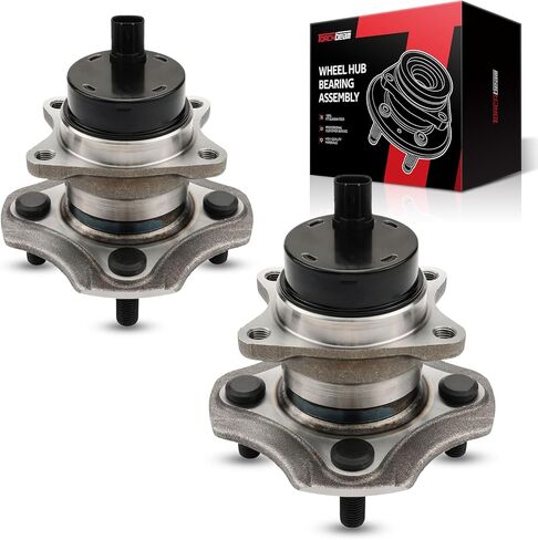 زوج Torchbeam 512209 مجموعة محمل محور العجلة الخلفية لـ 2004-2006 Scion xB، 2004-2006 Scion xA، 2000-2005 Toyota Echo Wheel Bearing 4 العروات ث/ABS in Kuwait