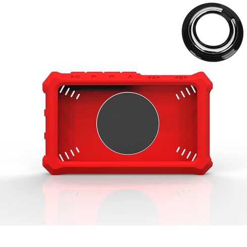 MINIWARE Silicone Protective Case for Handheld Oscilloscope, Cover Shell for DS213, Red in Saudi Arabia