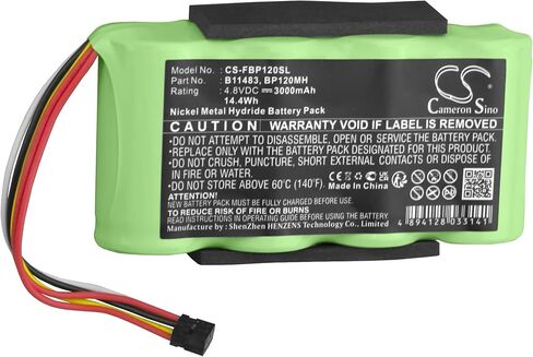 Banshee Replacement Battery for Fluke 120, 123, & 124 Series ScopeMeters and Fluke 43 & 43B Power Quality Analyzers in Saudi Arabia