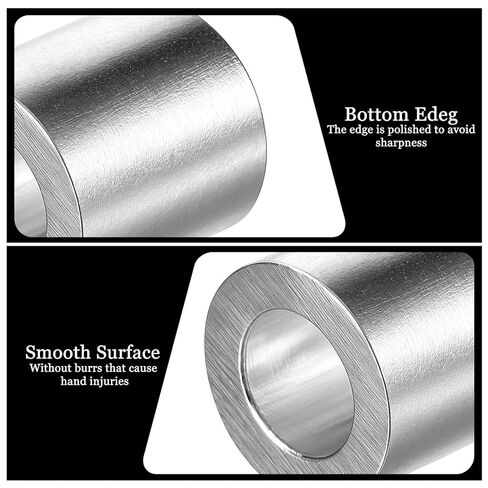 50PCS Wire Rope Sleeve, 3/16" (5mm) Round Cable Stop Sleeve for Wire Rope Aluminum Crimping Loop Sleeves for Wires Ropes and Cable Ferrule in Saudi Arabia