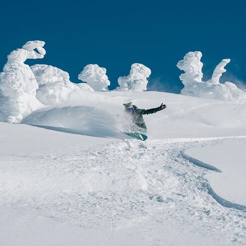 Java Javanator Snowboard, 143-165cm, Swallowtail Fish Design, Powder, All Mountain in Kuwait