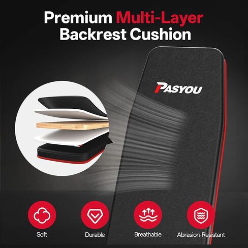 آلات ضغط الساق من PASYOU للصالة الرياضية المنزلية، مقعد وزن قابل للتعديل مع آلة تمديد الساق، معدات تمرين الساق متوافقة مع لوحات الوزن 1 بوصة و2 بوصة in Kuwait