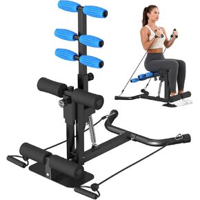آلة القرفصاء من ديراسي، معدات تمرين الساق قابلة للتعديل، آلة القرفصاء العميق للنساء والرجال، آلة تمارين الغلوت للصالة الرياضية المنزلية in Kuwait