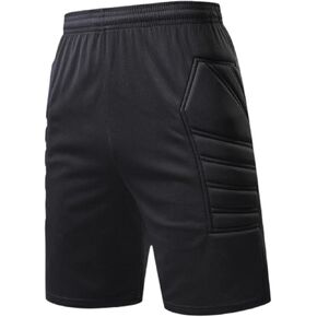 Soccer Goalkeeper Compression Shorts Ergonomic Fit Thigh Padded in Kuwait